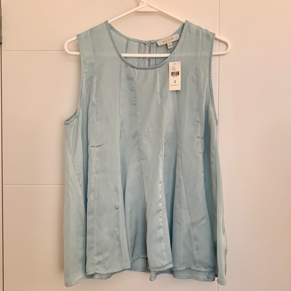 Eri & Ali Light Blue Tank Top